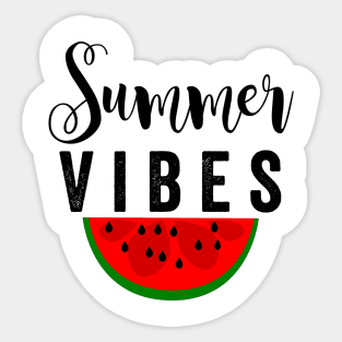 Summer vibes watermelon Sticker